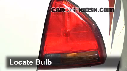 1995 Honda Prelude Si 2.3L 4 Cyl. Éclairage Feu clignotant arrière (remplacer l'ampoule)